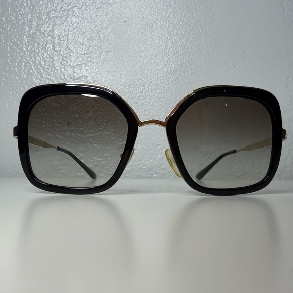 Prada Black and Gold Sunglasses - Picture 5 of 5